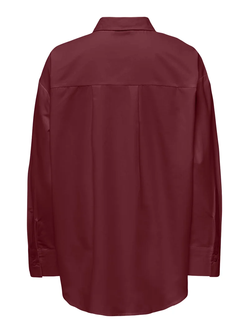 Oversize Hemdbluse