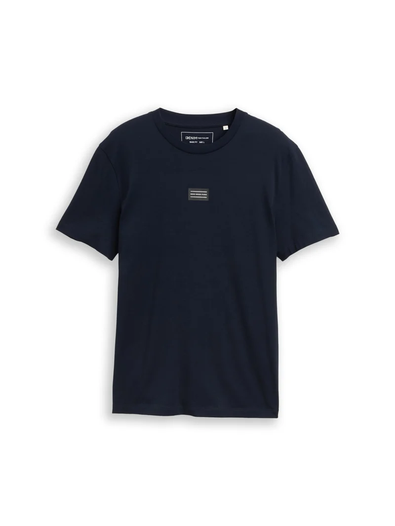 T-Shirt mit Logo Print