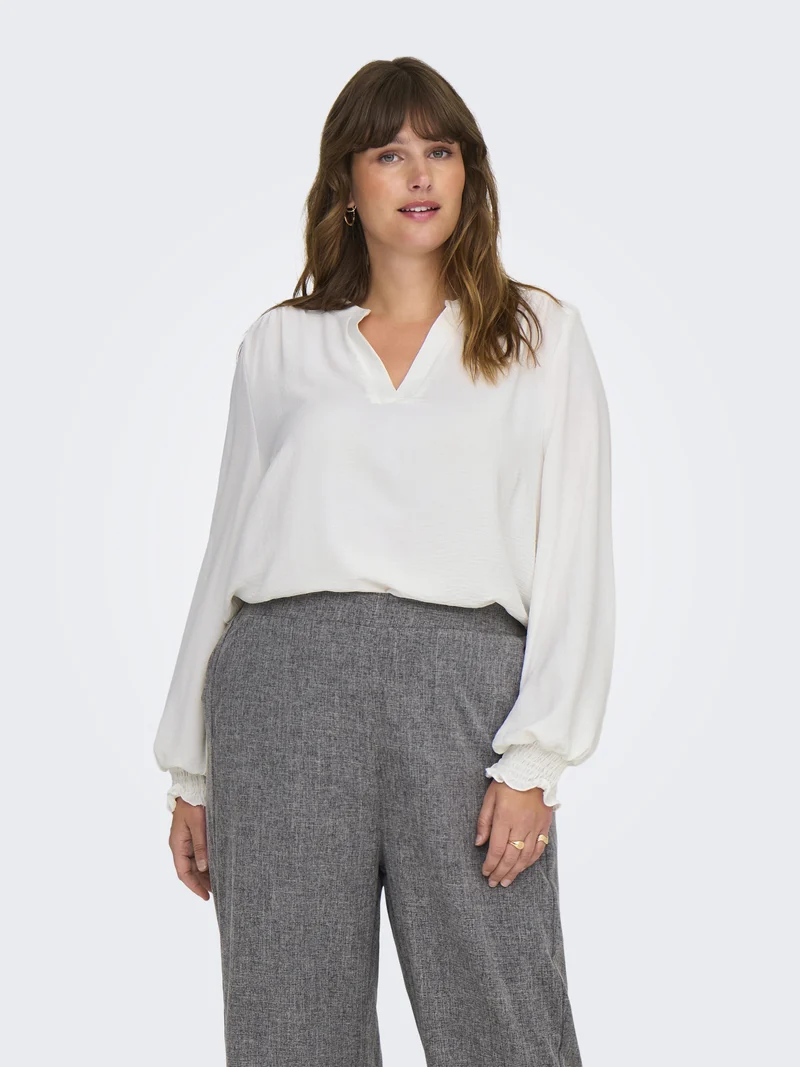 CARMETTA LIFE V-Neck Bluse
