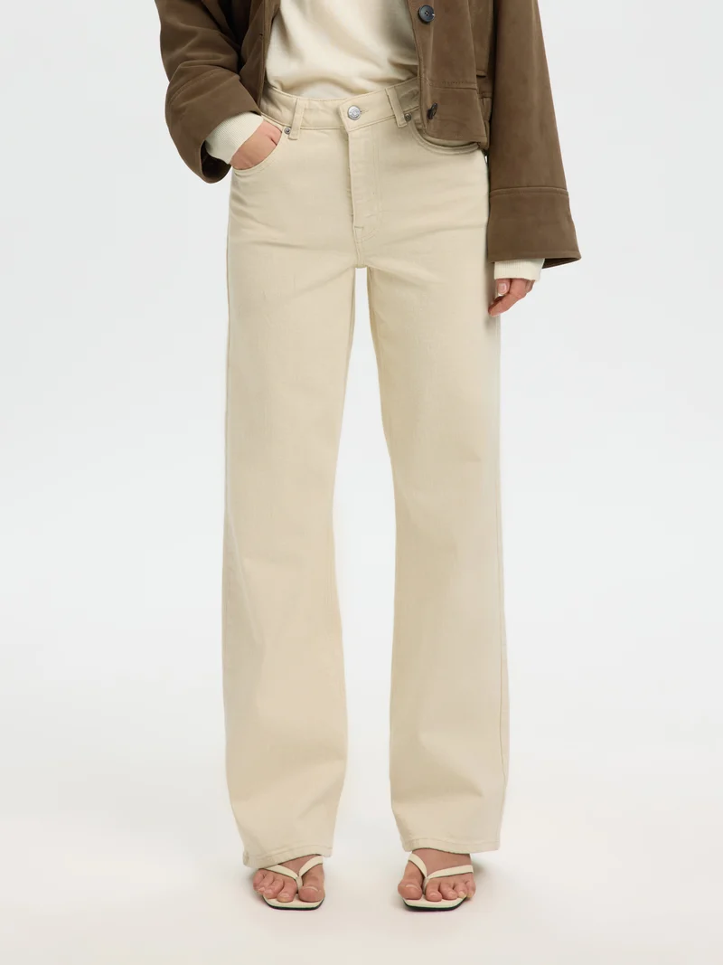 SLWWIDE BEA-KORI Wide Fit Jeans aus Baumwolle