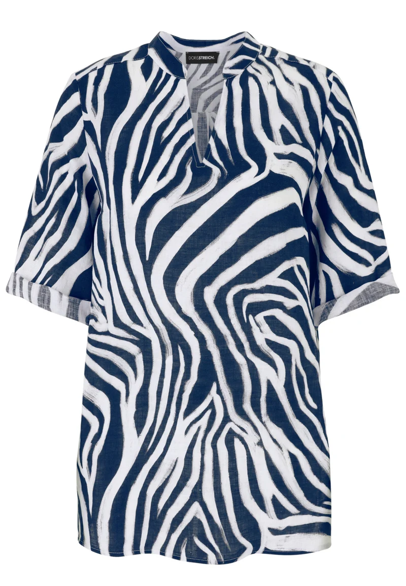 Bluse aus softem Leinen