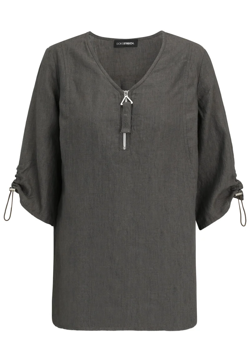 Bluse aus softem Leinen