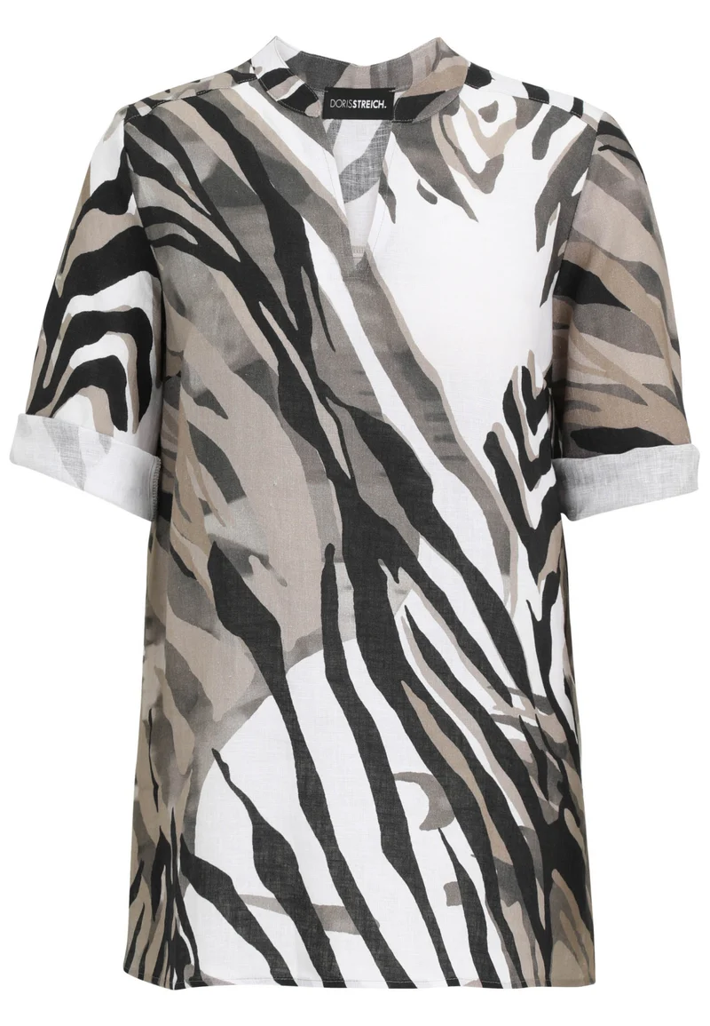 Bluse aus softem Leinen