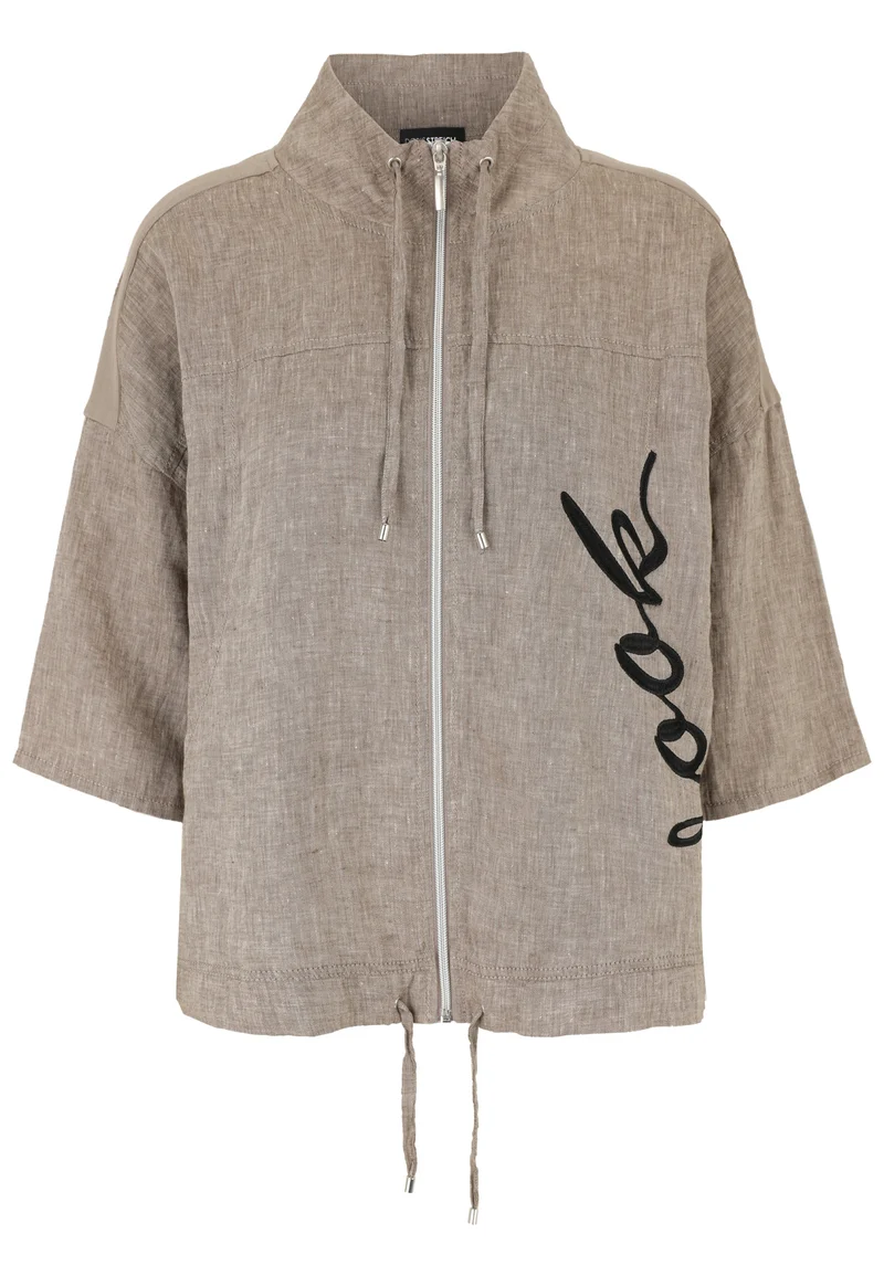 Leinen-Jacke