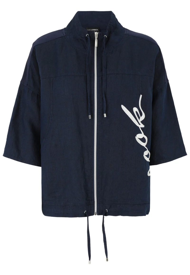 Leinen-Jacke