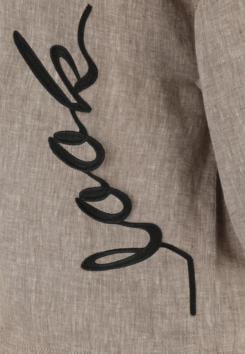Leinen-Jacke