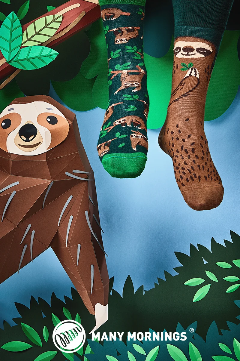 Socken "Sloth Life"