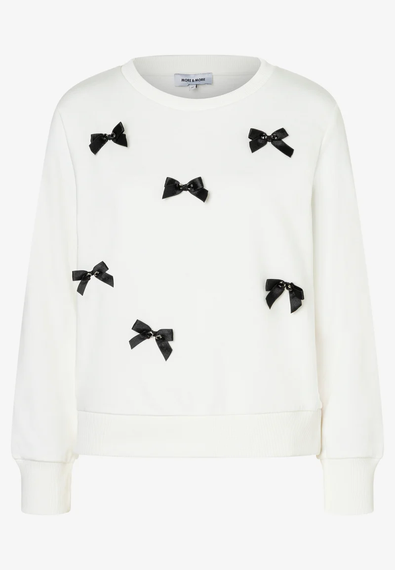 Sweatshirt mit Schleifen
