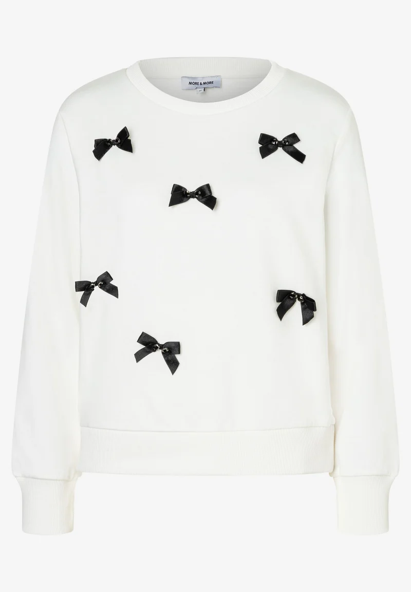 Sweatshirt mit Schleifen