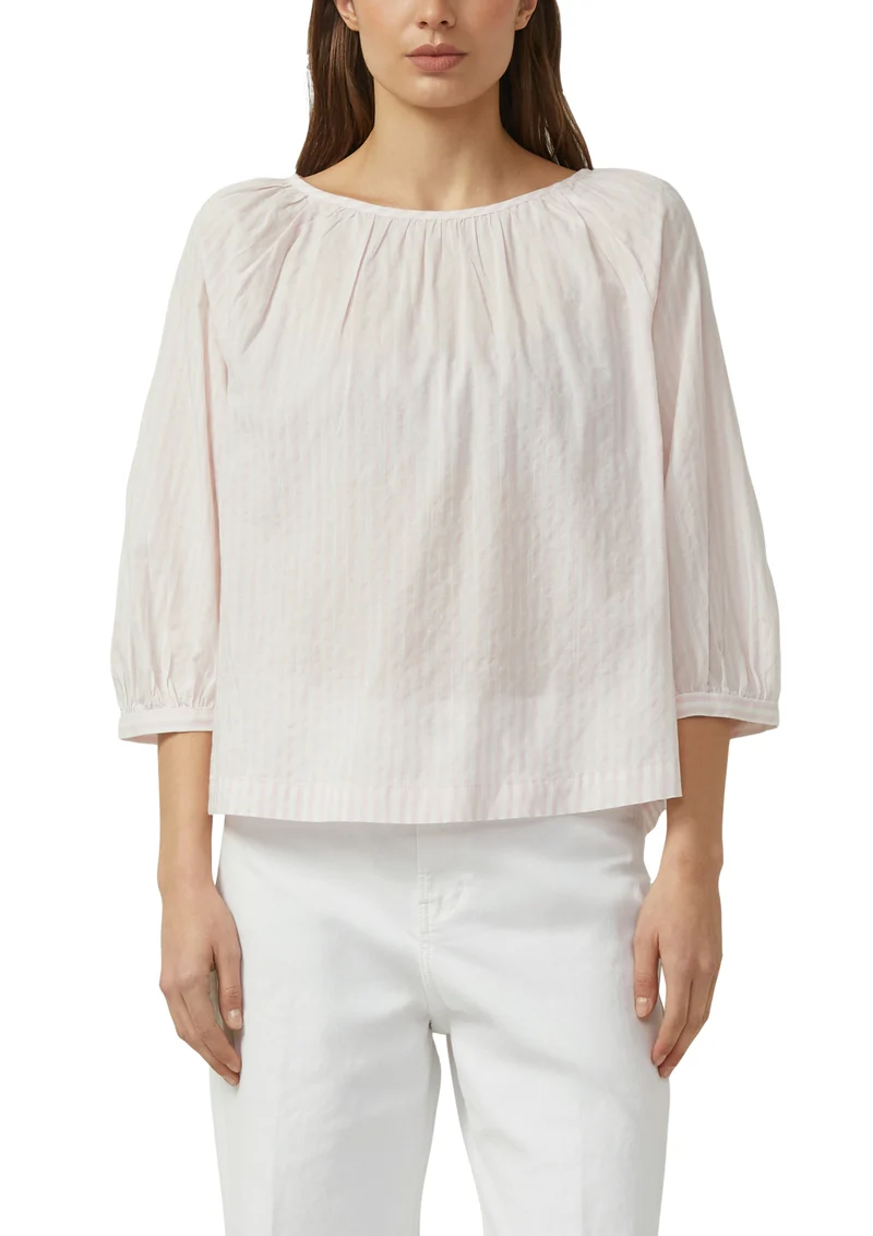 Bluse mit Raffung