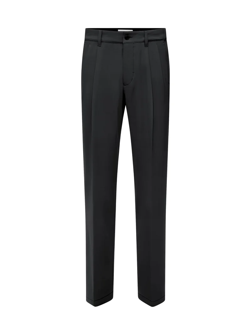 LEEK Bundfaltenhose