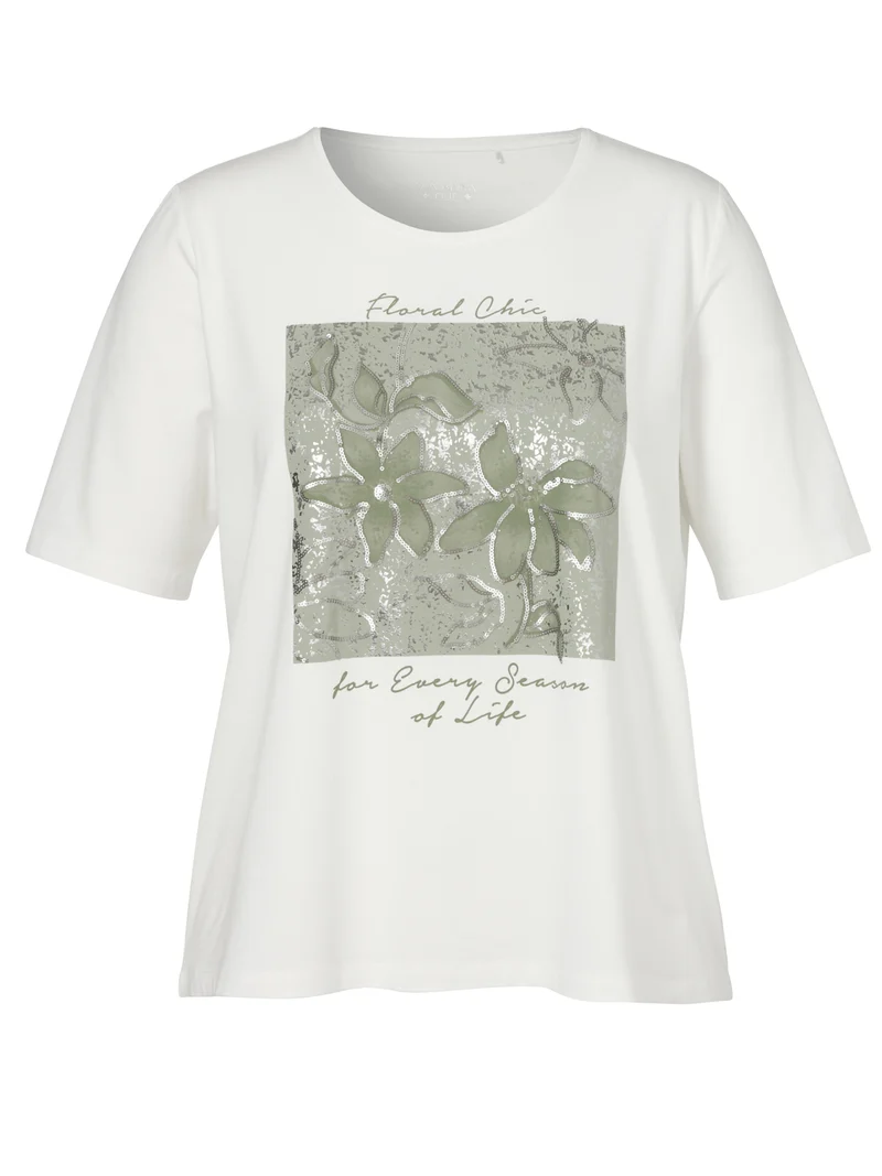 T-Shirt mit Frontprint