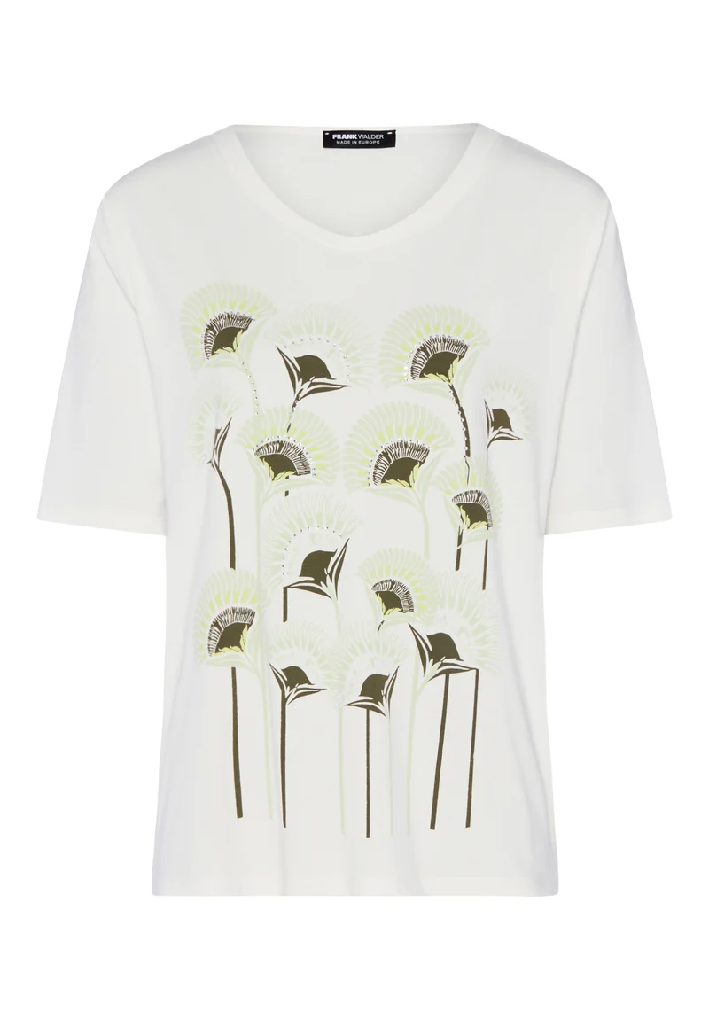 T-Shirt mit floralem Print