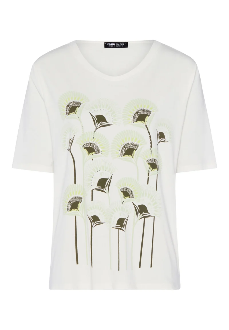 T-Shirt mit floralem Print