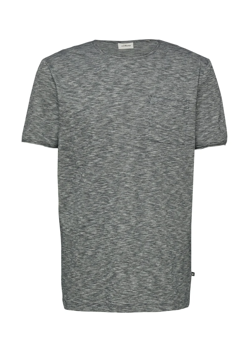 T-Shirt mit Brusttasche