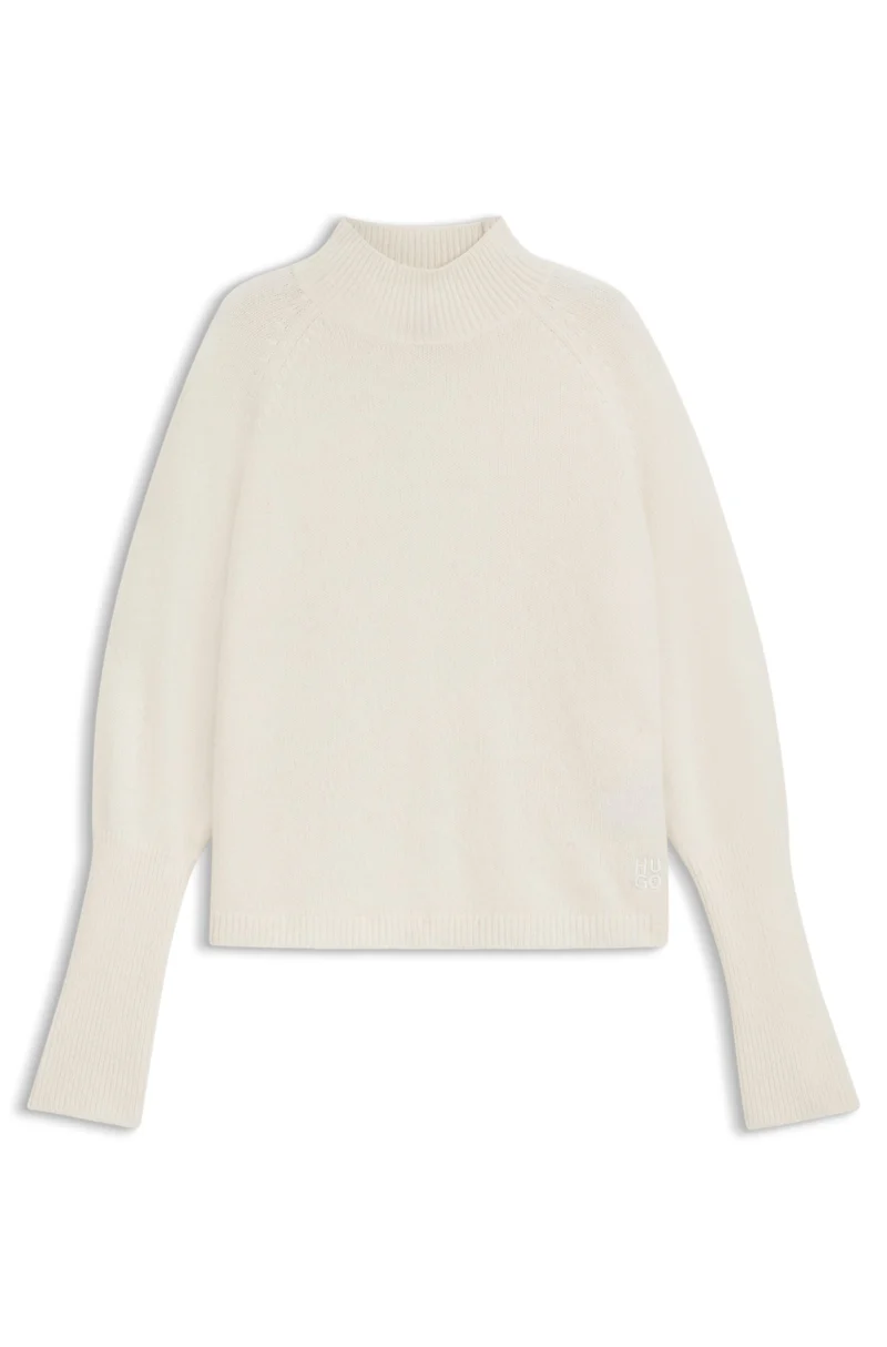Pullover mit Stehkragen