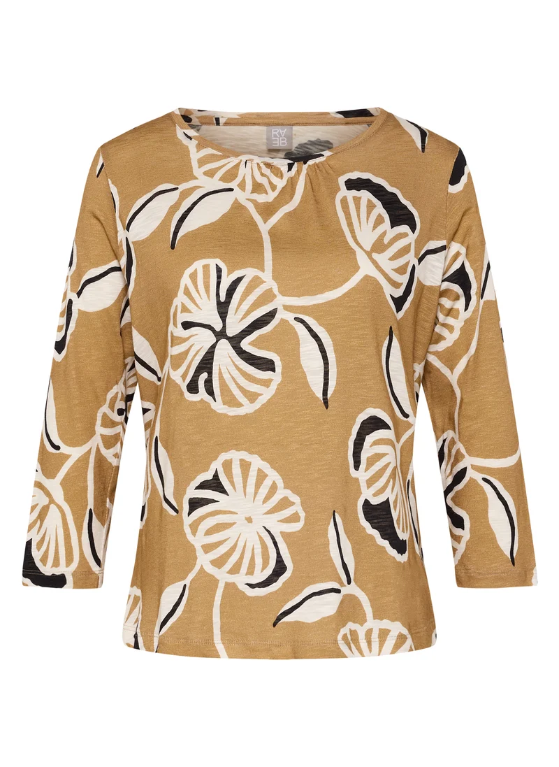 Shirt mit 3/4 Ärmel