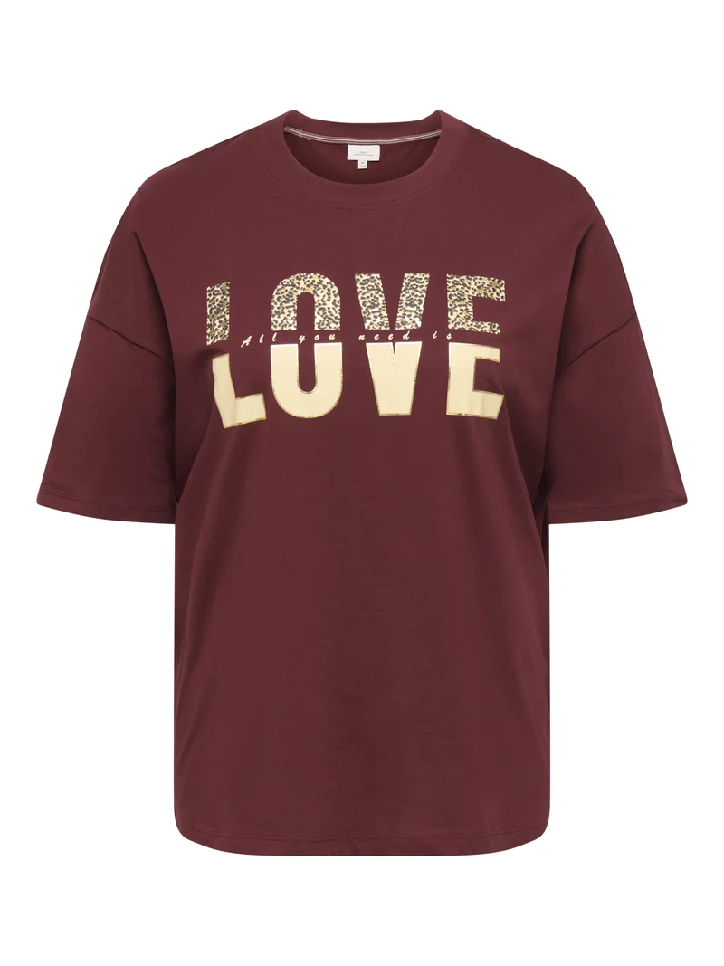 T-Shirt mit Frontprint