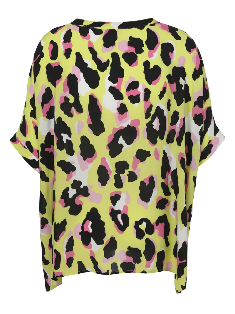 Bluse mit V-Ausschnitt
