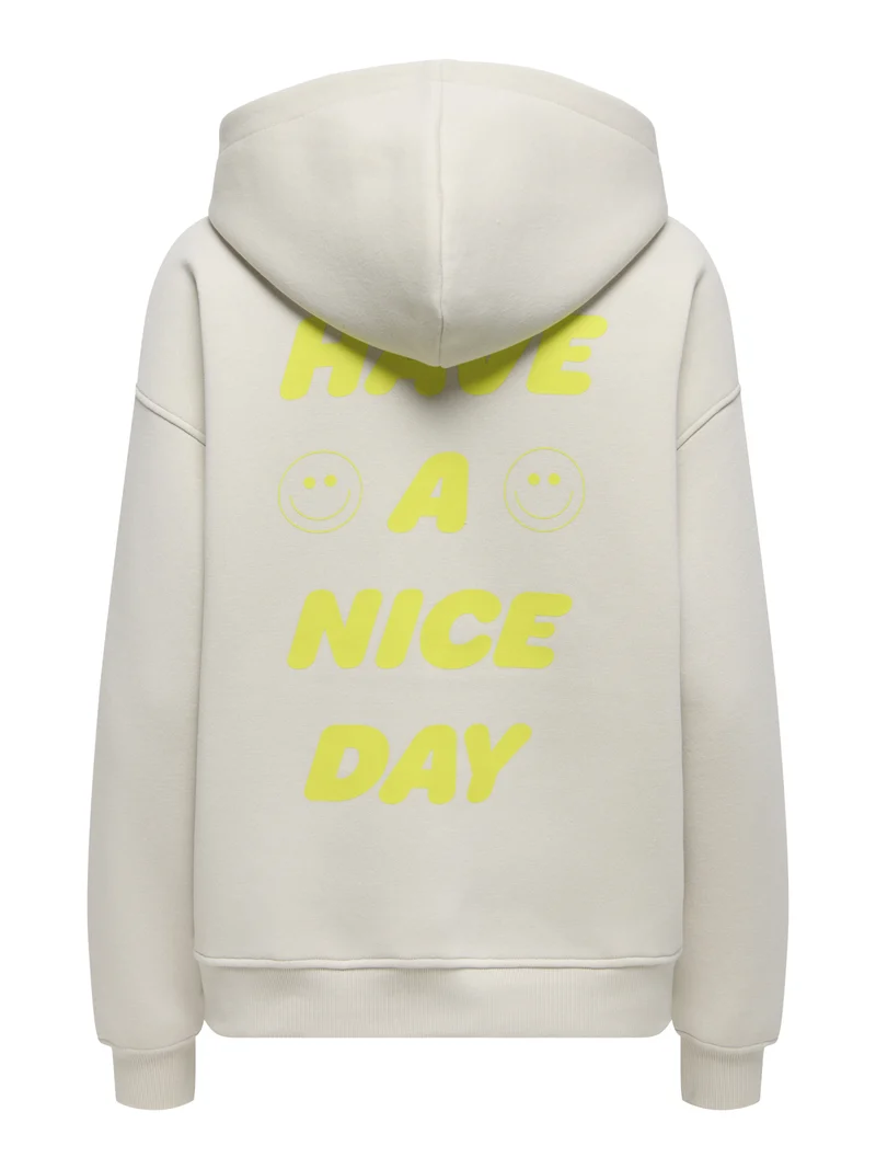 Hoodie mit Rückenprint