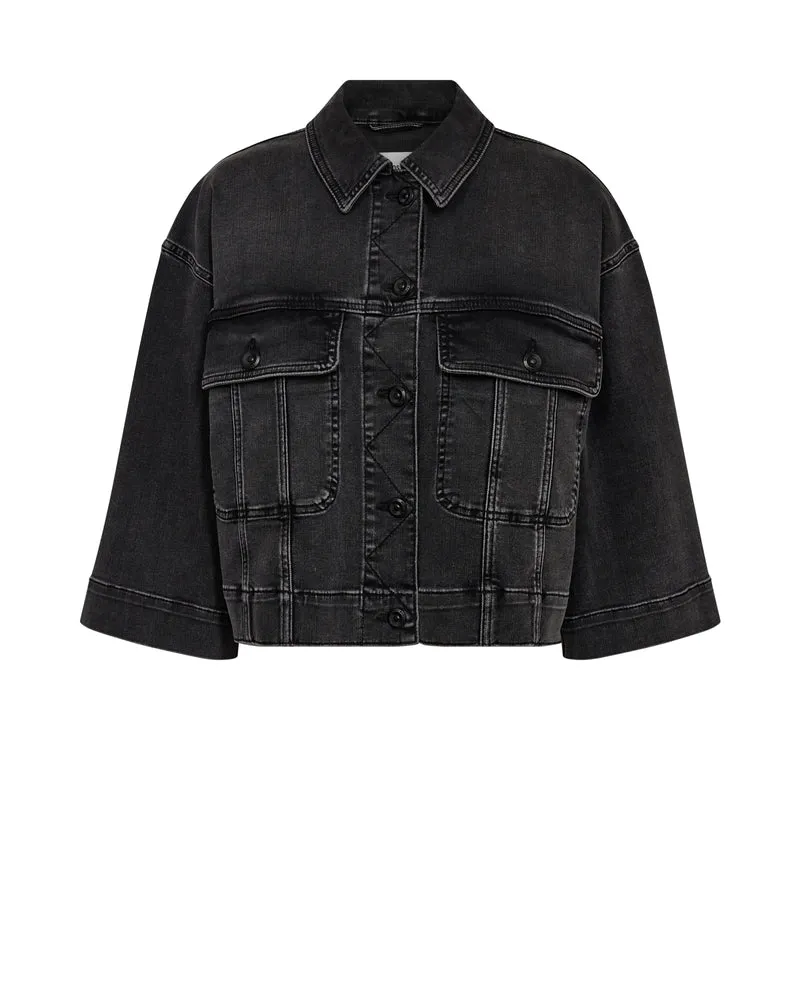 Oversize-Jeansjacke