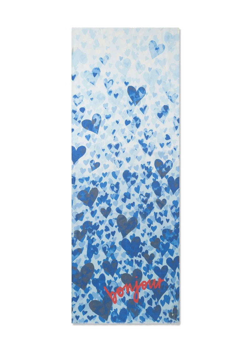 Schal "Herz+Bonjour"