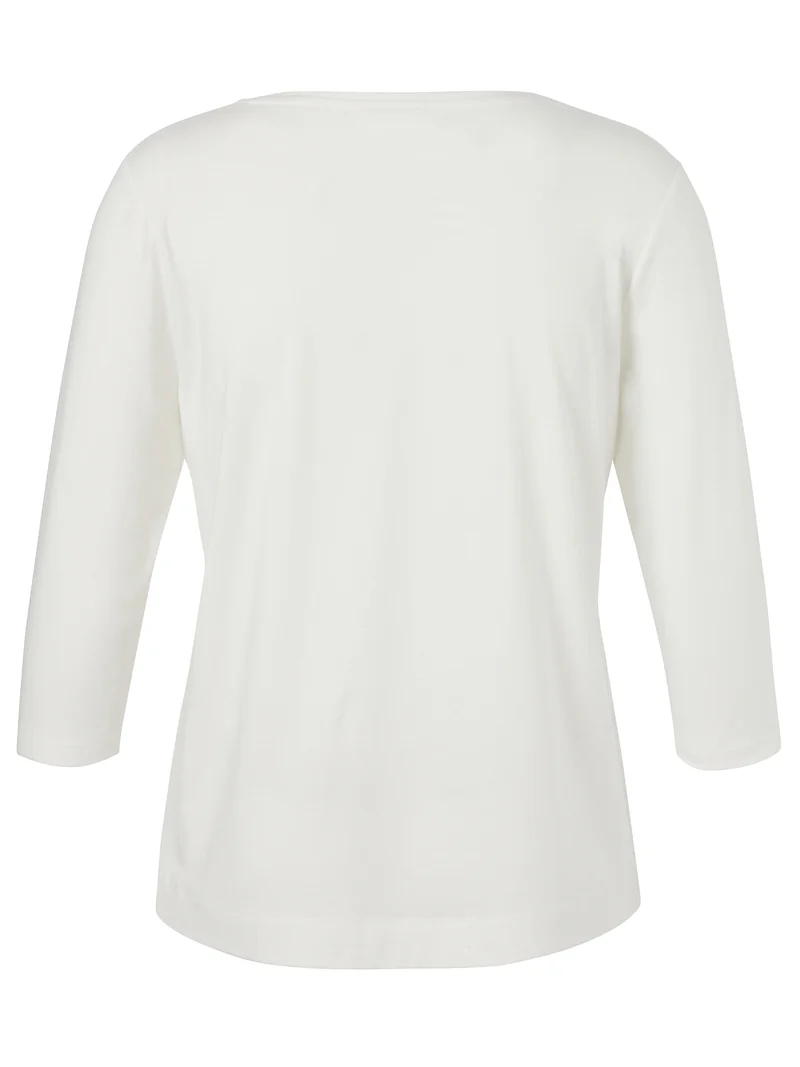 T-Shirt mit 3/4-Arm